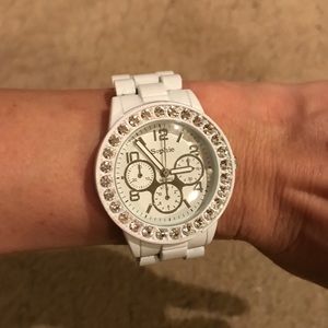 Sophie Quartz watch in white